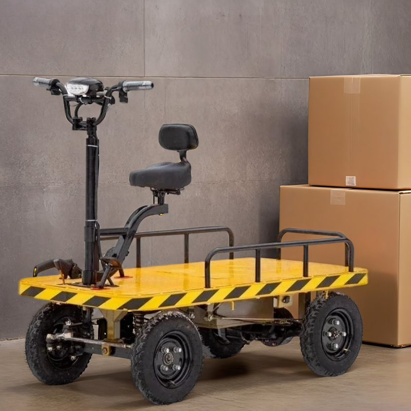 Грузовая электрическая тележка RuTrike Склад 1500 Грузовая электрическая тележка RuTrike Склад 1500