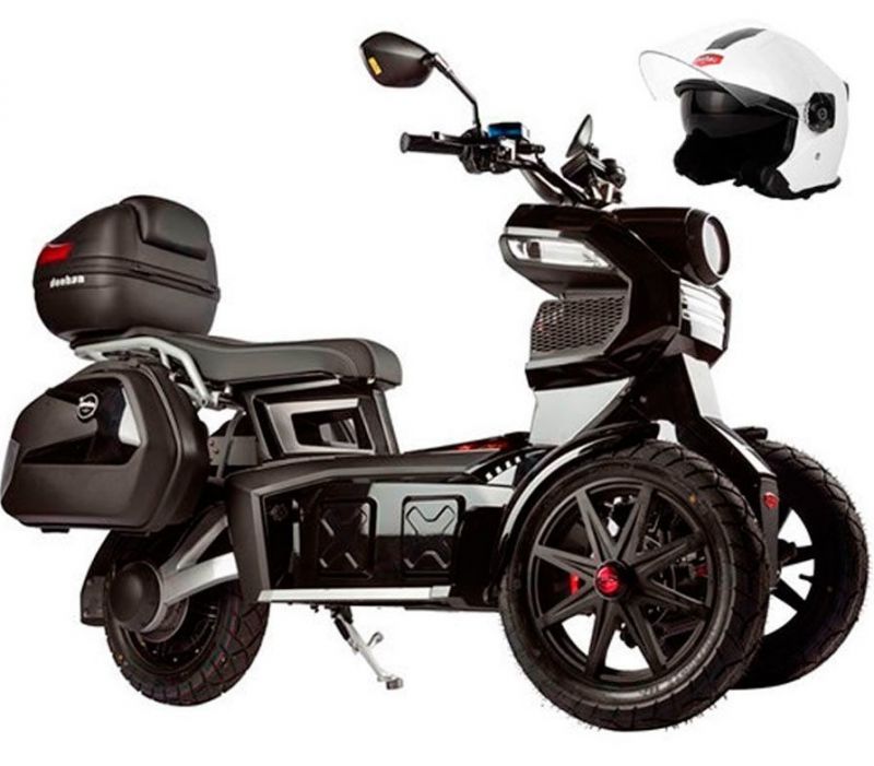 Электроскутер Doohan iTank EV3 Pro 3000w Black Электроскутер Doohan iTank EV3 Pro 3000w Black